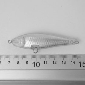   YO-ZURI 3D INSHORE TWITCHBAIT ko Unpainted Sinking Pencil Blanks - 7cm/6.9g