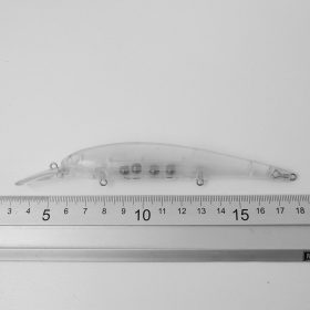   Bandit Walleye Shallow KO Unpainted Jerkbaits Blanks - 14cm/14.9g