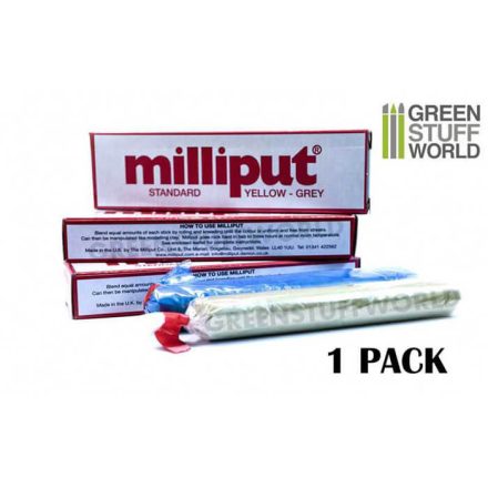 Milliput - epoxy kitöltő anyag, két komponensű