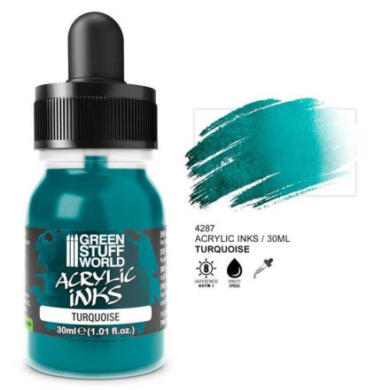 Acrylic Ink - Opaque Turquoise