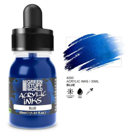 Acrylic Ink - Opaque Blue