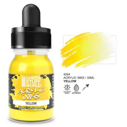 Acrylic Ink - Opaque Yellow