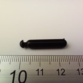 Fekete csörgő kapszula - L - 10db