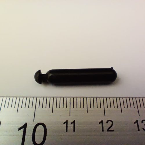 Fekete csörgő kapszula - L - 10db