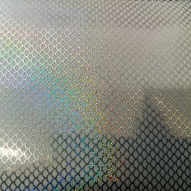   Csalimatrica - 20cm x 11cm - pikkely-szivárvány, szemcsés vonal