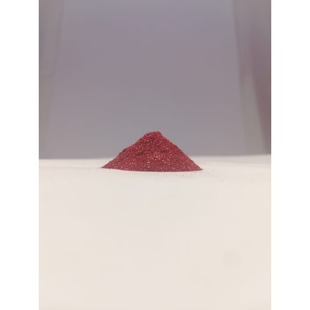 Csillámpor - 0,1mm - Red
