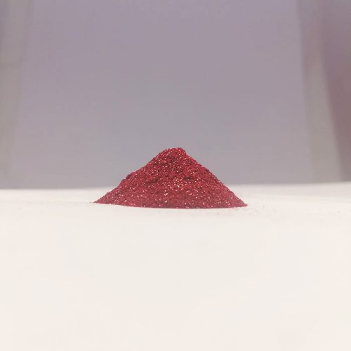 Csillámpor - 0,1mm - Red