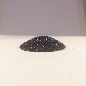 Csillámpor - 0,4mm - Black