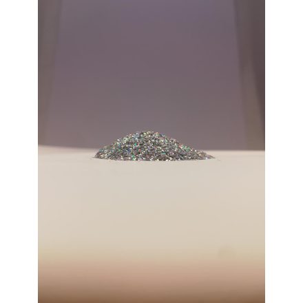 Csillámpor - 0,4mm - Silver Dark