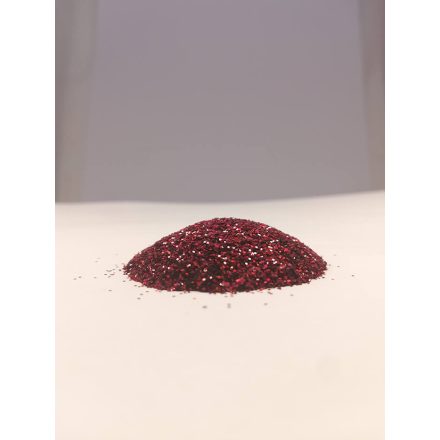 Csillámpor - 0,4mm - Red Wein