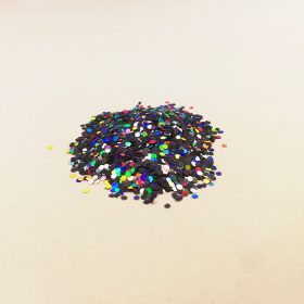 Csillámpor - 1mm - Grey