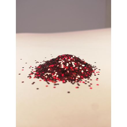Csillámpor - 1mm - Red Wine