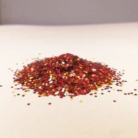 Csillámpor - 1mm - Orange Dark