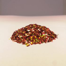 Csillámpor - 1mm - Orange