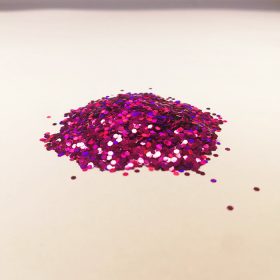 Csillámpor - 1mm - Pink Psyho