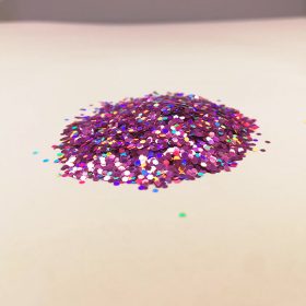 Csillámpor - 1mm - Rose