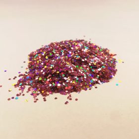 Csillámpor - 1mm - Rose Light