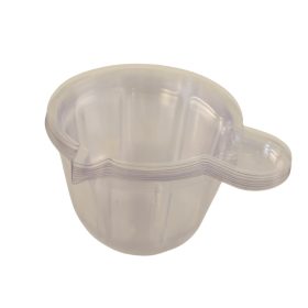 Műanyag keverő tégely - 10db