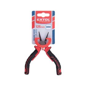Extol, kerekcsőrű fogó, mini