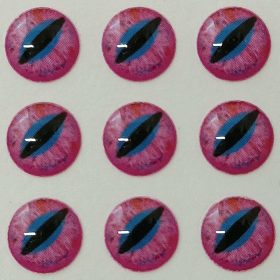 Dragon - Pink - 3mm Ø  (15db/levél)