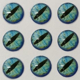 Dragon - Türkiz - 3mm Ø  (15db/levél)