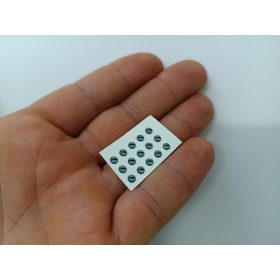 Dragon - Türkiz - 3mm Ø  (15db/levél)