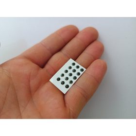 Élethű - Fekete - 3mm Ø (15db/levél)