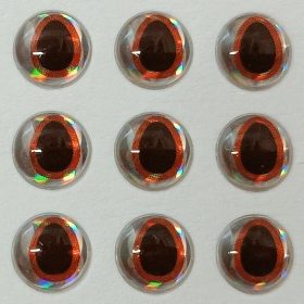 Hüllő - Piros Szivárvány - 3mm Ø (15db/levél)