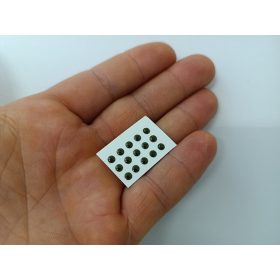 Natural - Sötét barna - 3mm Ø (15db/levél)