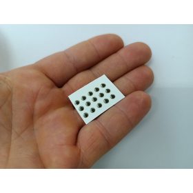 Natural - Terep zöld - 3mm Ø (15db/levél)