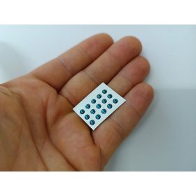Piton - Türkiz - 3mm Ø (15db/levél)