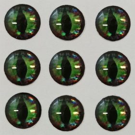 Sauron - Zöld - 3mm Ø  (15db/levél)