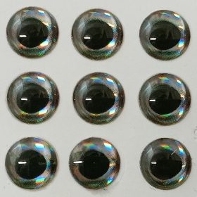Élethű - Sötét ezüst - 4mm Ø (16db/levél)