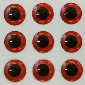 Kerek - Piros - 4mm Ø (15db/levél)