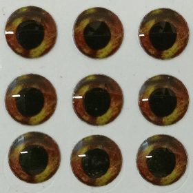 Natural - Terep barna - 4mm Ø (16db/levél)