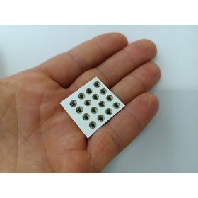 Natural - Terep zöld - 4mm Ø (16db/levél)