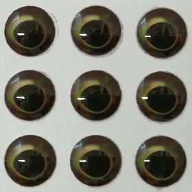 Natural - Zöld - 4mm Ø (16db/levél)