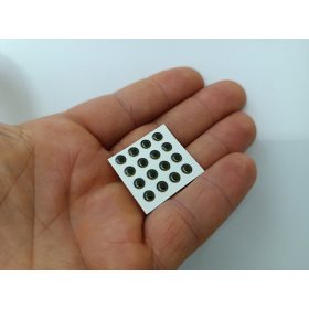 Natural - Zöld - 4mm Ø (16db/levél)