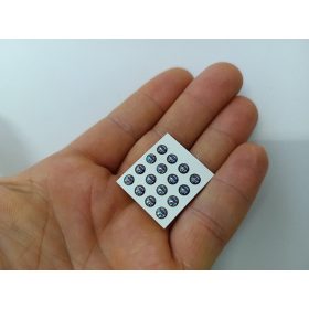 Piton - Ibolya - 4mm Ø (16db/levél)