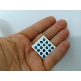 Piton - Türkiz - 4mm Ø (16db/levél)