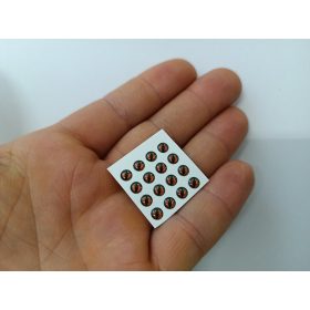 Sauron - Piros - 4mm Ø  (16db/levél)