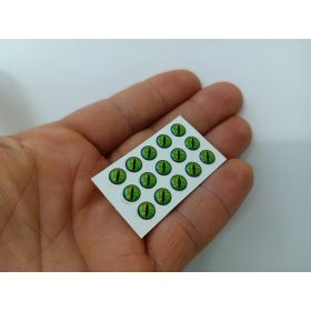 Dragon - Zöld - 5mm Ø  (15db/levél)