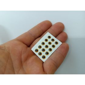 Hüllő - Arany - 5mm Ø (15db/levél)