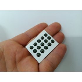 Piton - Sötét Zöld - 5mm Ø (15db/levél)