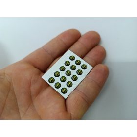 Piton - Zöld - 5mm Ø (15db/levél)