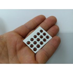 Sauron - Piros - 5mm Ø  (15db/levél)