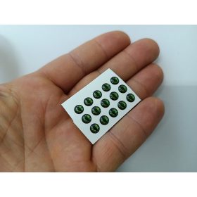 Sauron - Zöld - 5mm Ø  (15db/levél)