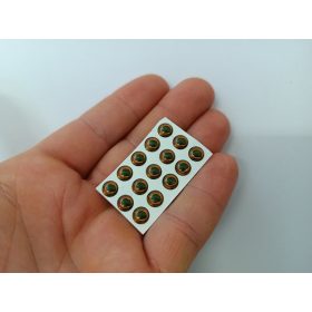 4D Wind - 6mm Ø (15db/levél)