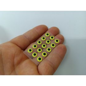 Extrém - Fluo Zöld - 6mm Ø (15db/levél)