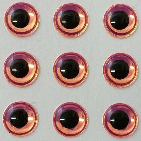 Extrém - Neon Pink - 6mm Ø (15db/levél)